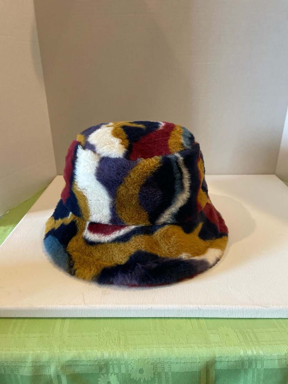 Multicolored Fashion Bucket Type Hat.  Men or women.  Like New.